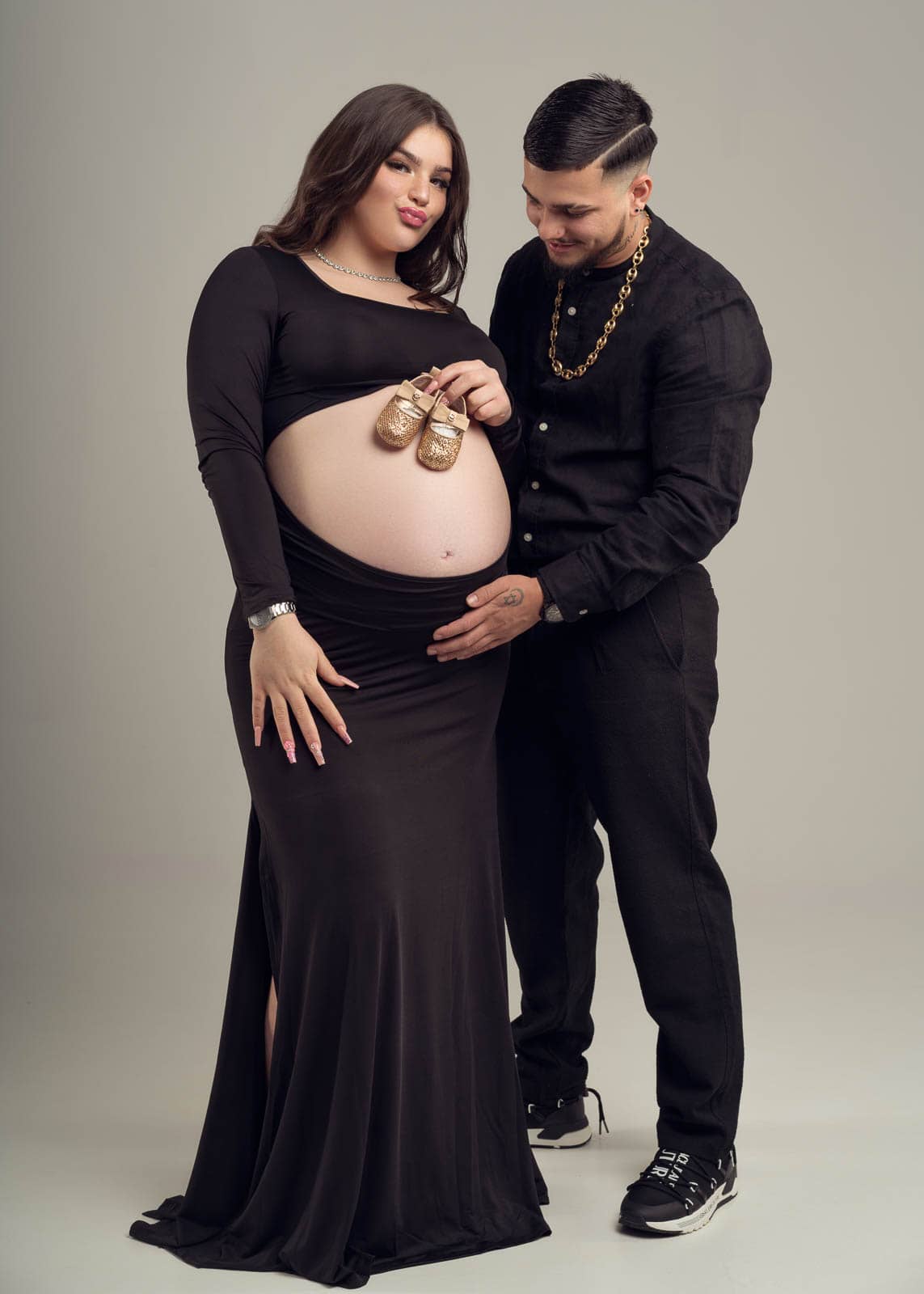 Sesión de fotos embarazadas en pareja 2 - fotógrafo candez